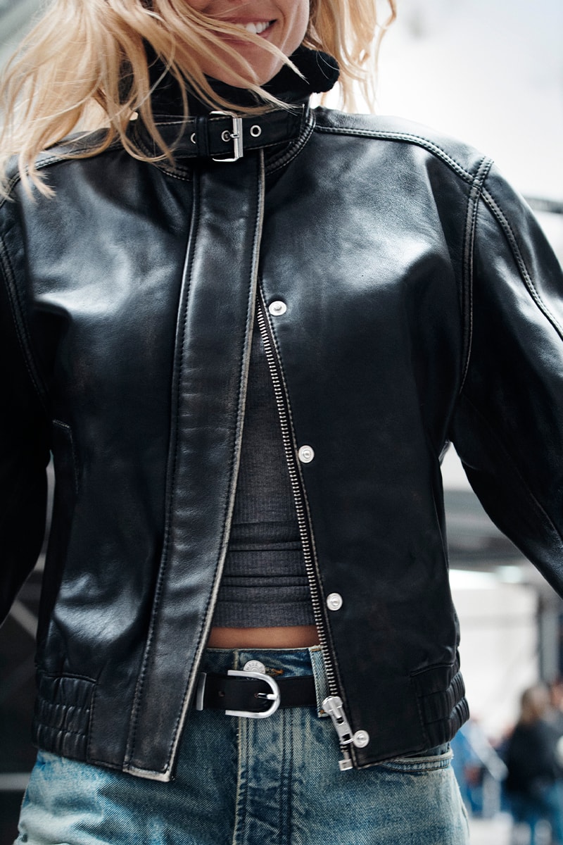 Samsøe Samsøe "Nine to Nine" FW24 Collection Cardigan bomber jacket Philipp Paulus New York City Scandinavian