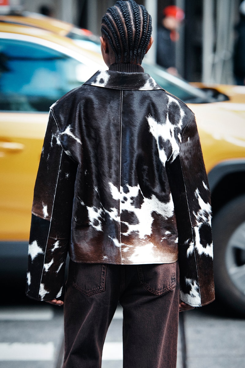 Samsøe Samsøe "Nine to Nine" FW24 Collection Cardigan bomber jacket Philipp Paulus New York City Scandinavian