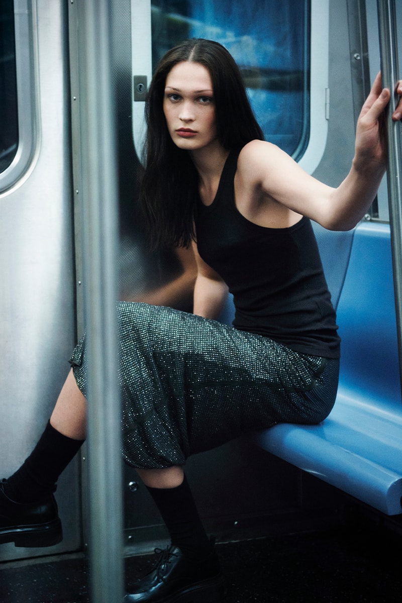Samsøe Samsøe "Nine to Nine" FW24 Collection Cardigan bomber jacket Philipp Paulus New York City Scandinavian