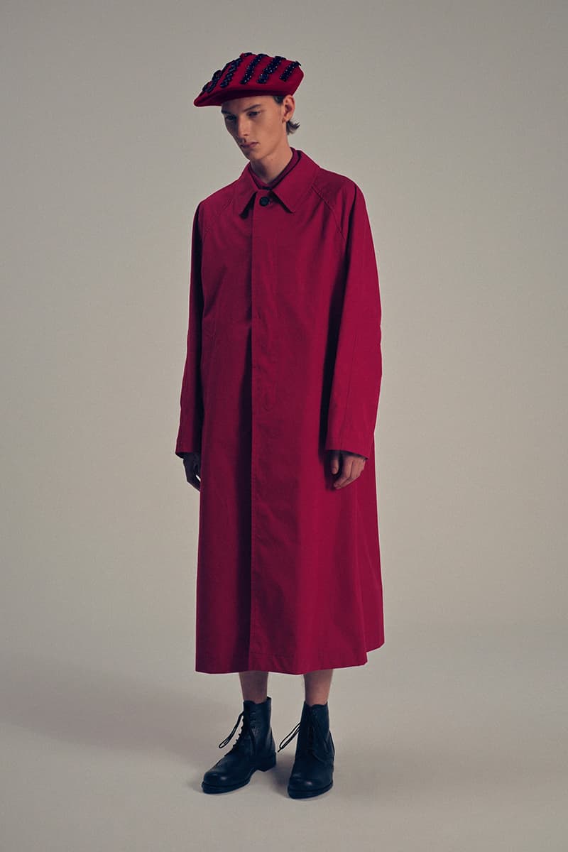 TAKAHIROMIYASHITATheSoloist. Plainsong SS25 Collection Takahiro Miyashita KIJIMA TAKAYUKI ELOSEGUI Judy Blame trench coats tailored jacket Hawaiian shirt