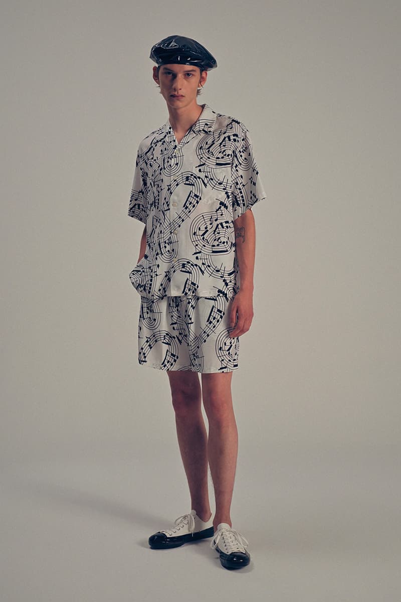 TAKAHIROMIYASHITATheSoloist. Plainsong SS25 Collection Takahiro Miyashita KIJIMA TAKAYUKI ELOSEGUI Judy Blame trench coats tailored jacket Hawaiian shirt