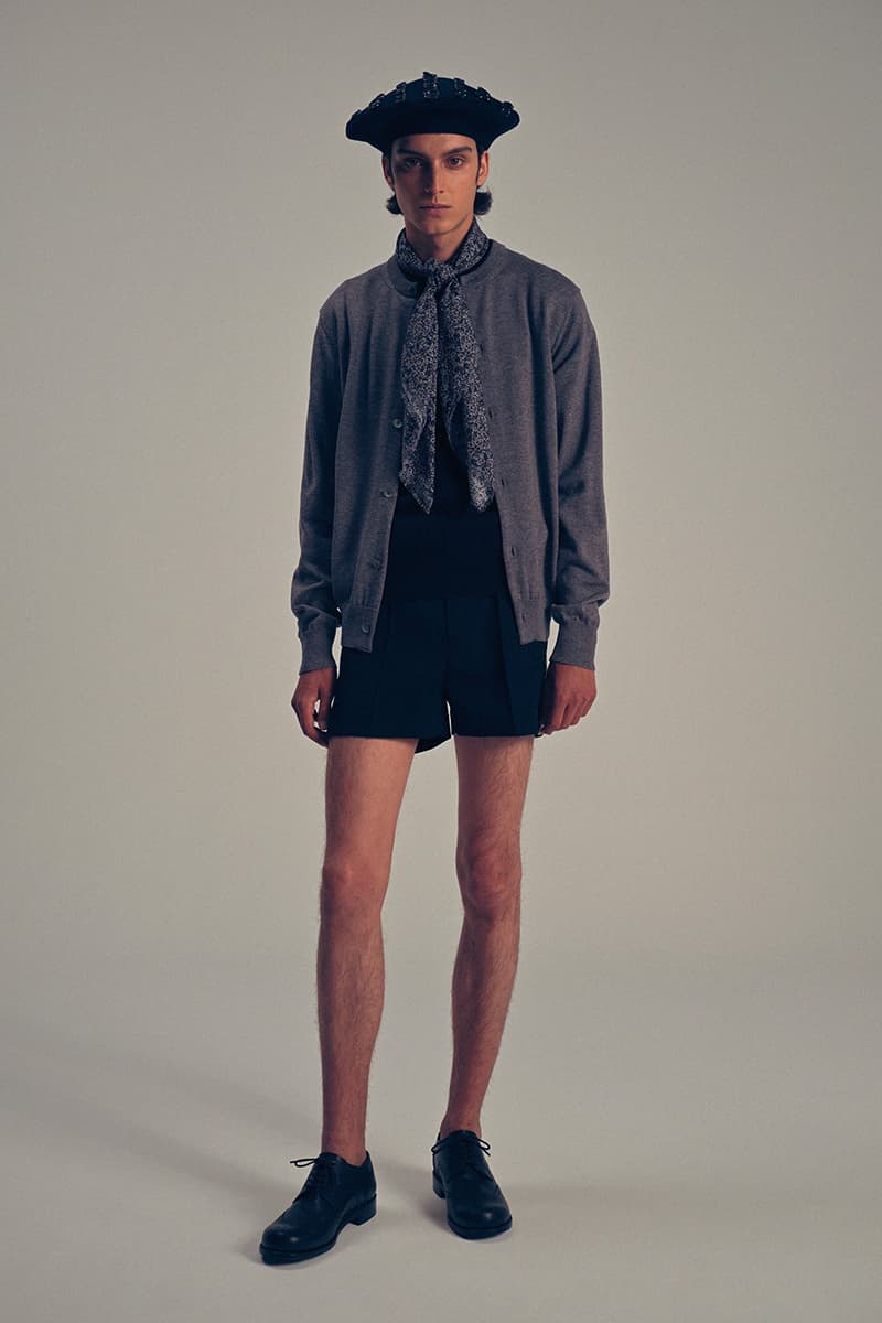 TAKAHIROMIYASHITATheSoloist. Plainsong SS25 Collection Takahiro Miyashita KIJIMA TAKAYUKI ELOSEGUI Judy Blame trench coats tailored jacket Hawaiian shirt