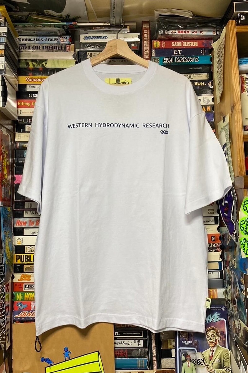 Western Hydrodynamic Research x SSZ First Collaboration T shirt shorts cap Tadayuki Kato Pat Towersey Beams Harajuku event release info