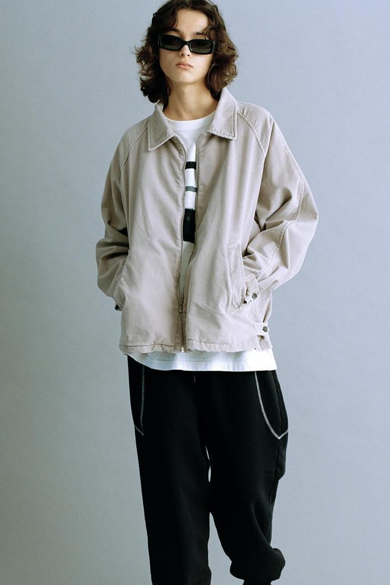 CABARET POVAL Fall/Winter 2024 Collection Yuya Tanaka Diaspora Skateboards zip-up outerwear classic over jackets vest outerwear graphic tees crewneck sweatshirts reversible quilted jackets