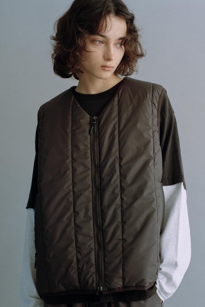 CABARET POVAL Fall/Winter 2024 Collection Yuya Tanaka Diaspora Skateboards zip-up outerwear classic over jackets vest outerwear graphic tees crewneck sweatshirts reversible quilted jackets