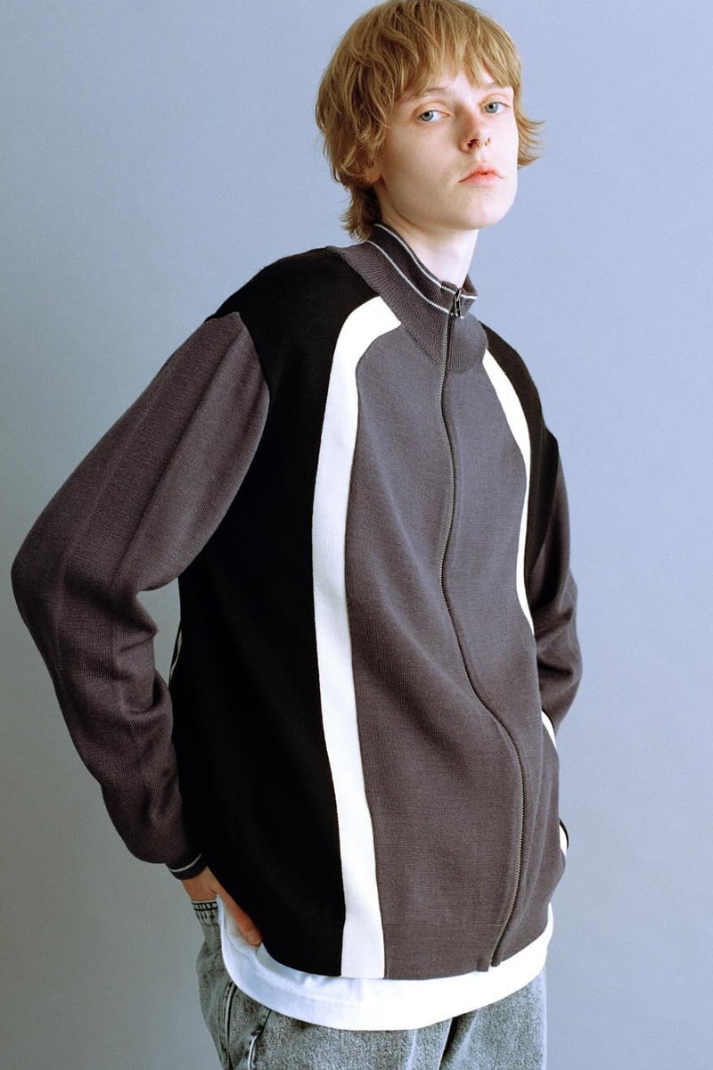 CABARET POVAL Fall/Winter 2024 Collection Yuya Tanaka Diaspora Skateboards zip-up outerwear classic over jackets vest outerwear graphic tees crewneck sweatshirts reversible quilted jackets