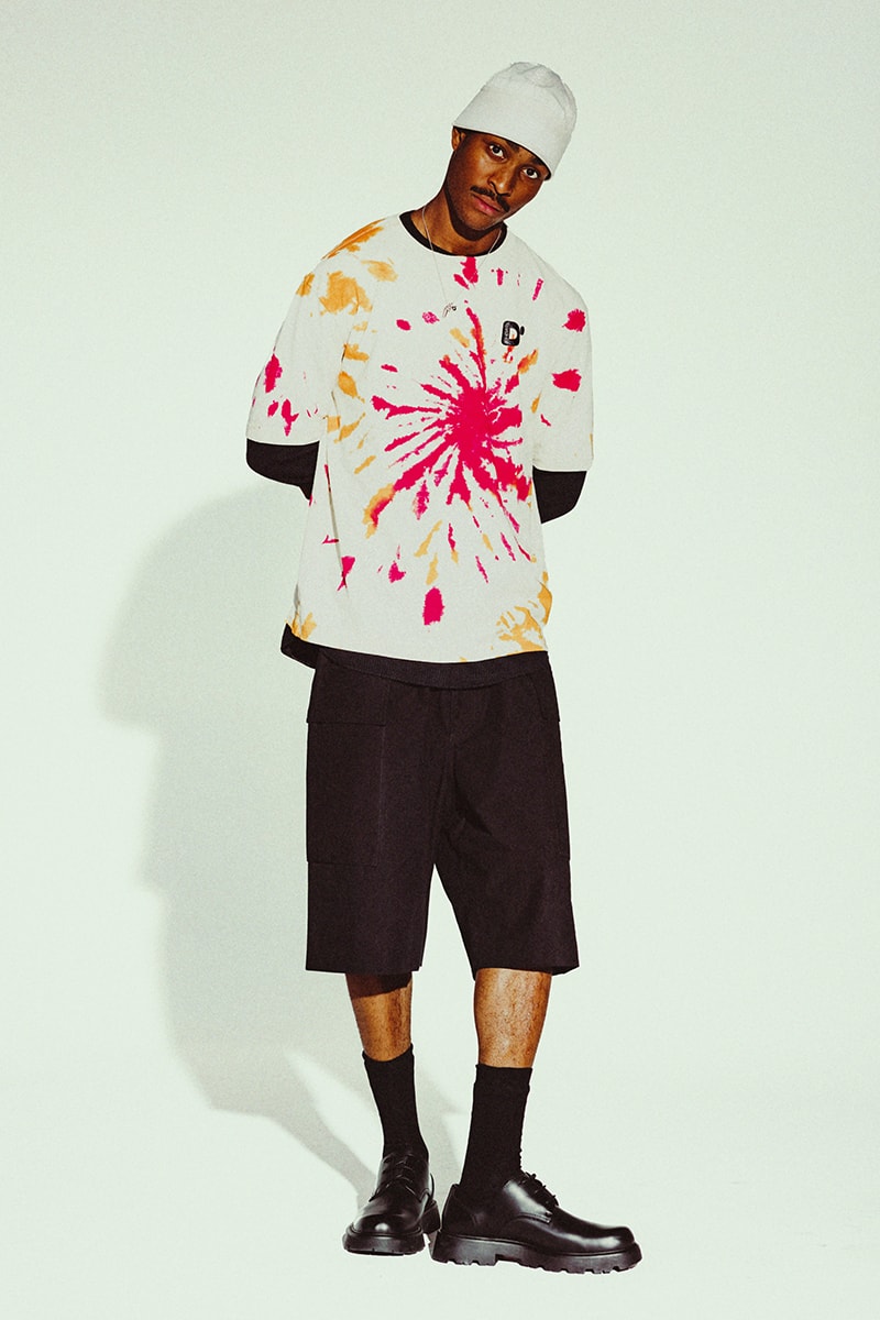 Dunkin' Teams up With Ambush for Exclusive Merch Drop yoon ahn dunkin'tern one of a kind limited edition windbreaker ti dye t-shirt tote bag dunkin chain 