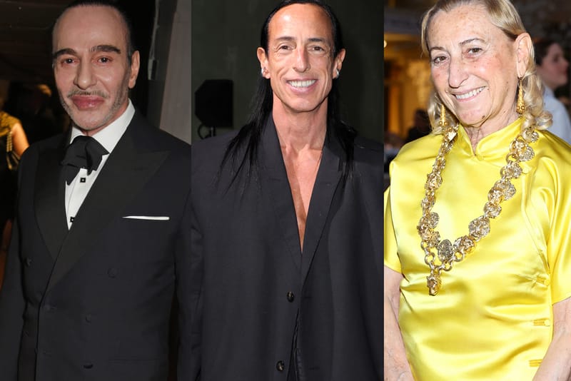 John Galliano, Rick Owens and Miuccia Prada Nominated For BFC Designer of the Year