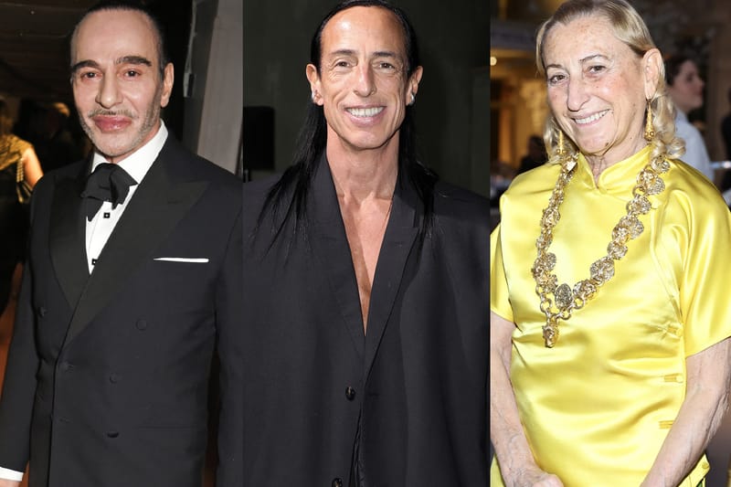 John Galliano, Rick Owens and Miuccia Prada Nominated For BFC Designer of the Year