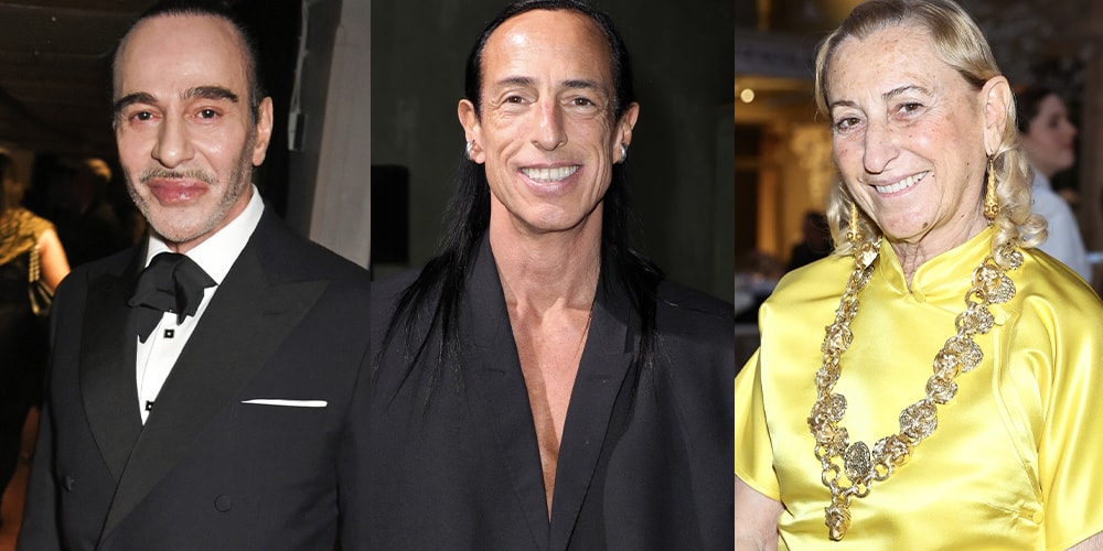 John Galliano, Rick Owens and Miuccia Prada Nominated For BFC Designer of the Year