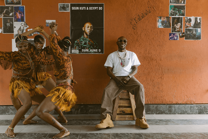 Patta Seun Kuti tshirt Collaboration menswear africa music afrobeat