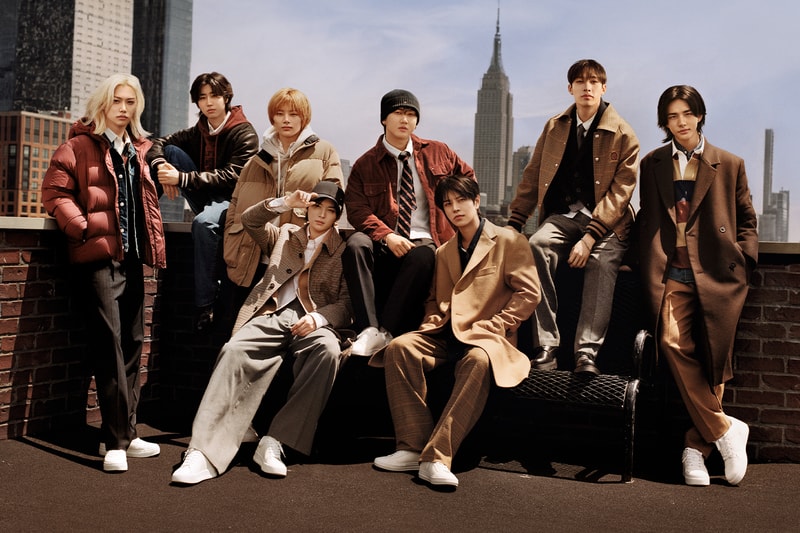 tommy hilfiger stray kids k pop idol fall 2024 campaign fashion preppy autumn menswear