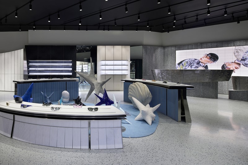 gentle monster luxury eyewear brand line las vegas the forum caesars palace store shop retail space launch opening details address preview