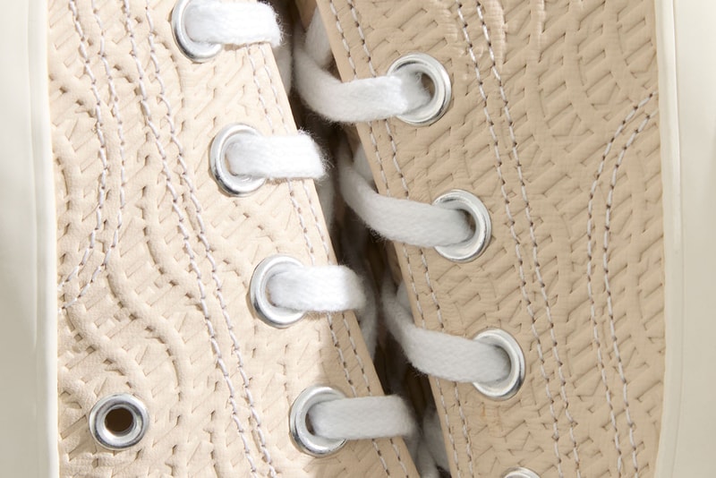 Kith x Converse Reconnect on the Chuck Taylor All Star collab sneaker release info high top low top ox 70 fall classic collection fw24 footwear low top high top lace upper leather sole logo ronnie fieg