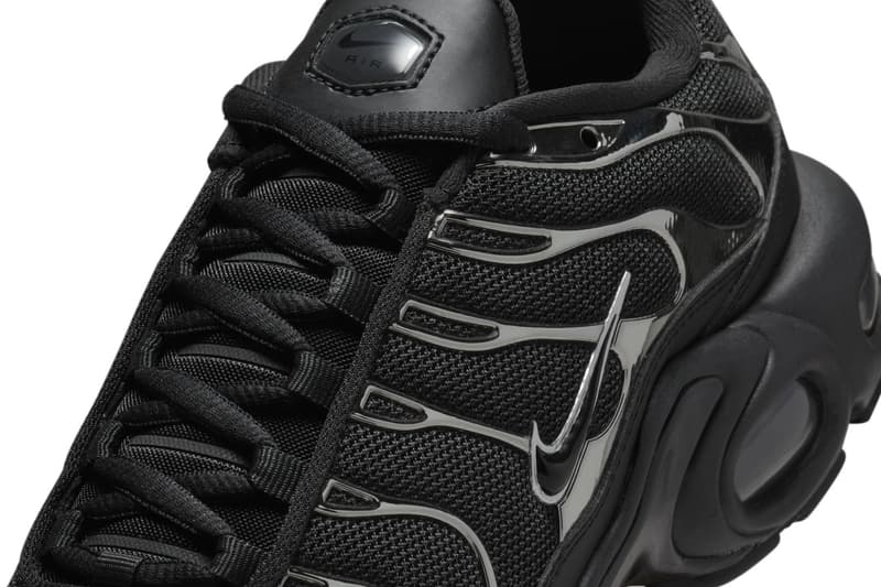 Nike Air Max Plus “Black/Metallic Silver” HJ9743-001 Release Info