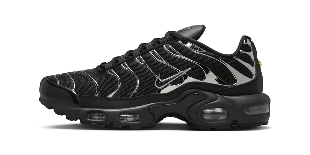 Nike to Release the Air Max Plus in a “Black/Metallic Silver” Treatment
