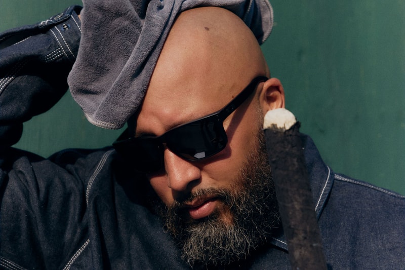 Reigning Champ Hits the Field for "Japan Indigo Series" lookbook baseball stickball new york city bronx lookbook release info price denim bronx