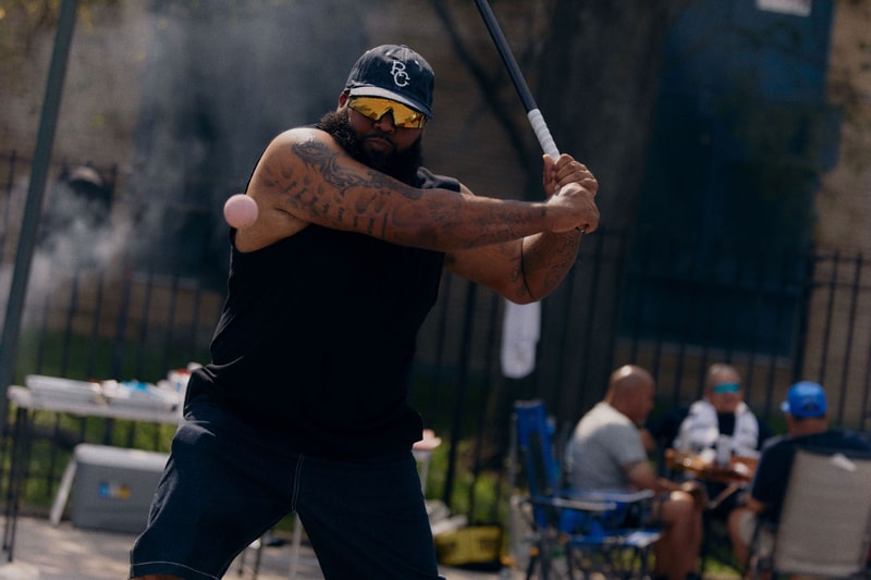 Reigning Champ Hits the Field for "Japan Indigo Series" lookbook baseball stickball new york city bronx lookbook release info price denim bronx