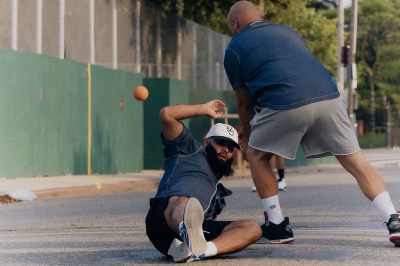 Reigning Champ Hits the Field for "Japan Indigo Series" lookbook baseball stickball new york city bronx lookbook release info price denim bronx