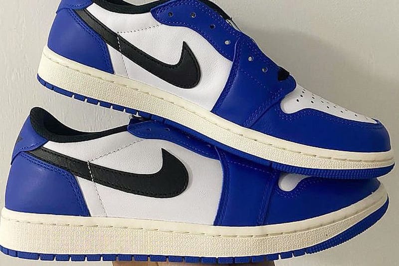 Первый взгляд на Air Jordan 1 Low OG «Game Royal»