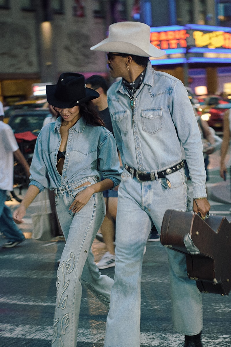 KSUBI "This Is Not A Rodeo" Capsule Collection  Cowboy-Core Denim oh g jacket Low Rider and Soho boxy Alabama crop shirt Valentina halter top