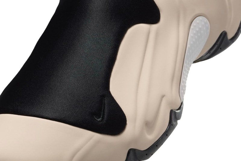 Official Look at the Nike Clogposite "Sanddrift" Metallic Silver-Black HF6881-100 fall 2024 clogs swoosh mules