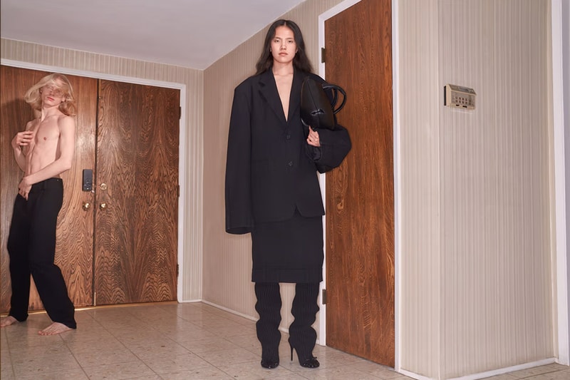 WE11DONE Unveils Tilt, Swivel FW24 Collection Campaign