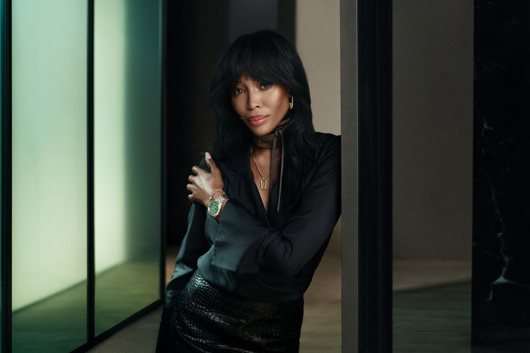 Boss naomi campbell fall winter 2024 collection campaign its for life fashion career legacy suiting designers capsule photographer v&a museum supermodel model