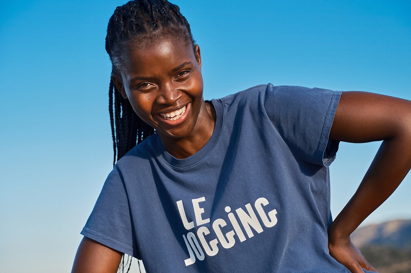 Tracksmith Clare V. Le Jogging Collection Trackhouse Sweatshirt Van Cortlandt Singlet release info shopping 