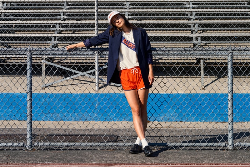 Tracksmith Clare V. Le Jogging Collection Trackhouse Sweatshirt Van Cortlandt Singlet release info shopping 