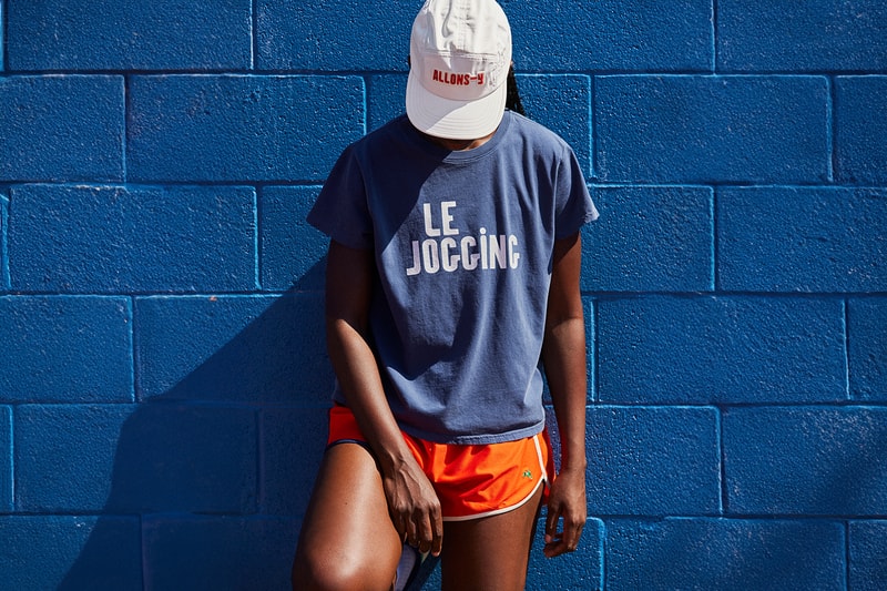 Tracksmith Clare V. Le Jogging Collection Trackhouse Sweatshirt Van Cortlandt Singlet release info shopping 