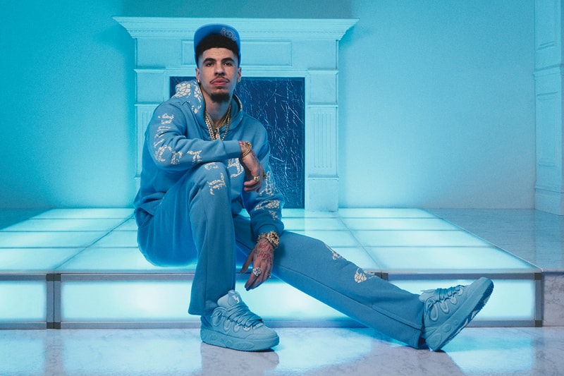 LaMelo Ball and PUMA Baby Blue MB.04 LaFrancé 1:1