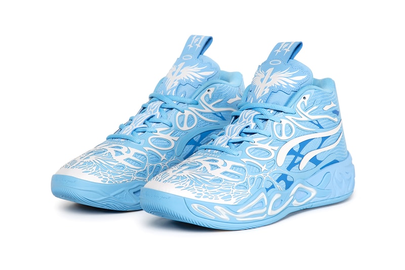LaMelo Ball and PUMA Baby Blue MB.04 LaFrancé 1:1