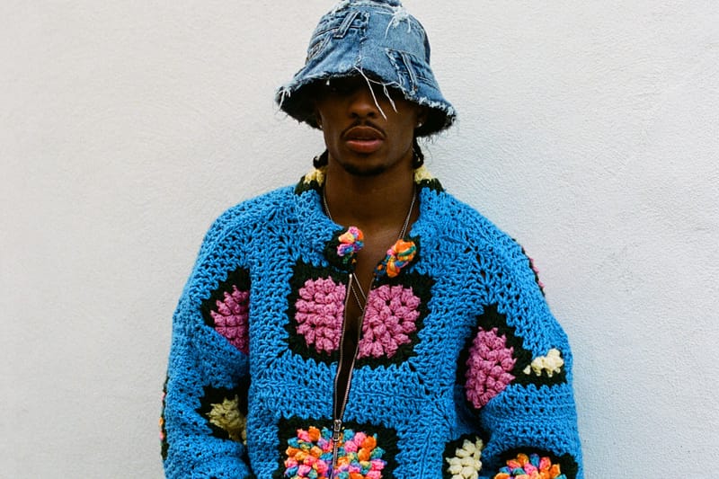 Nigel Xavier's Upcycled Knitwear Is a Maximalist's Dream