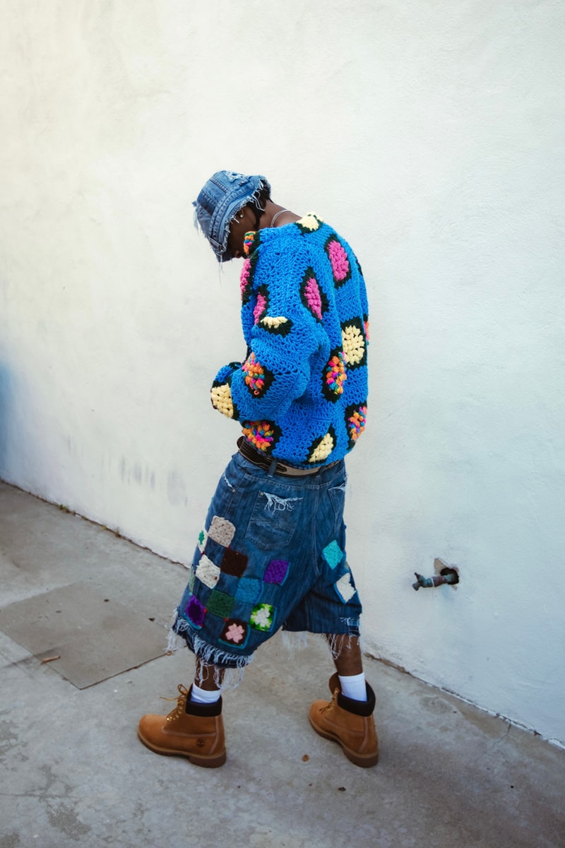 Nigel Xavier's Upcycled Knitwear Is a Maximalist's Dream