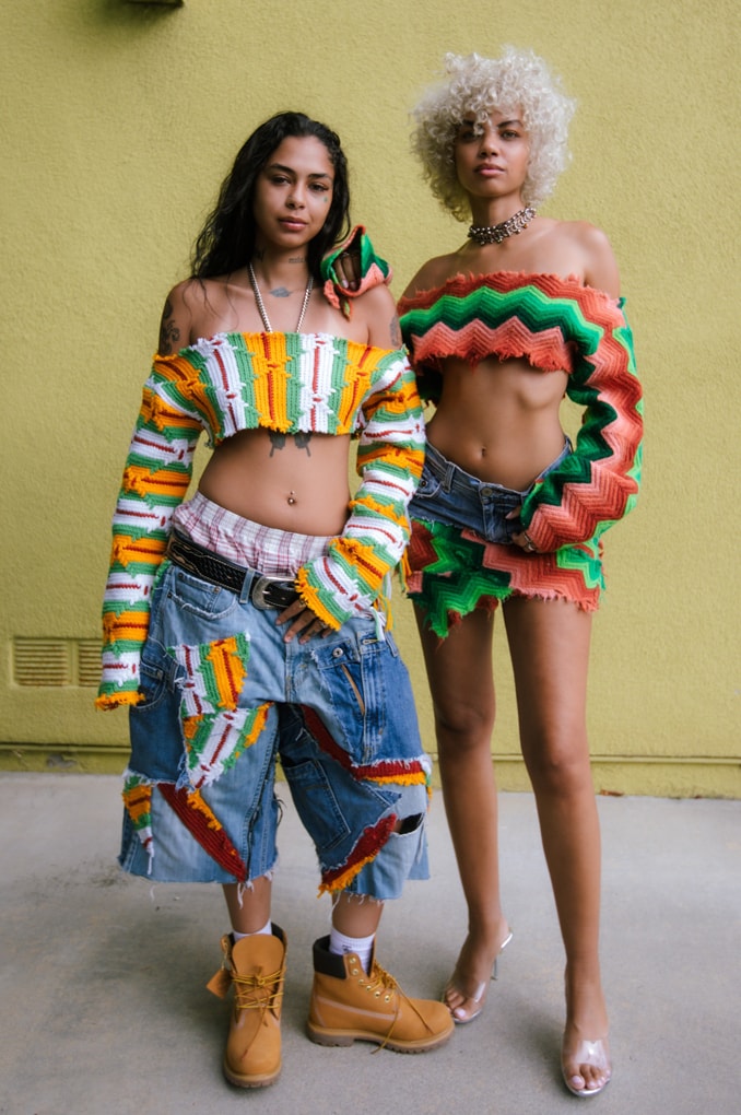 Nigel Xavier's Upcycled Knitwear Is a Maximalist's Dream