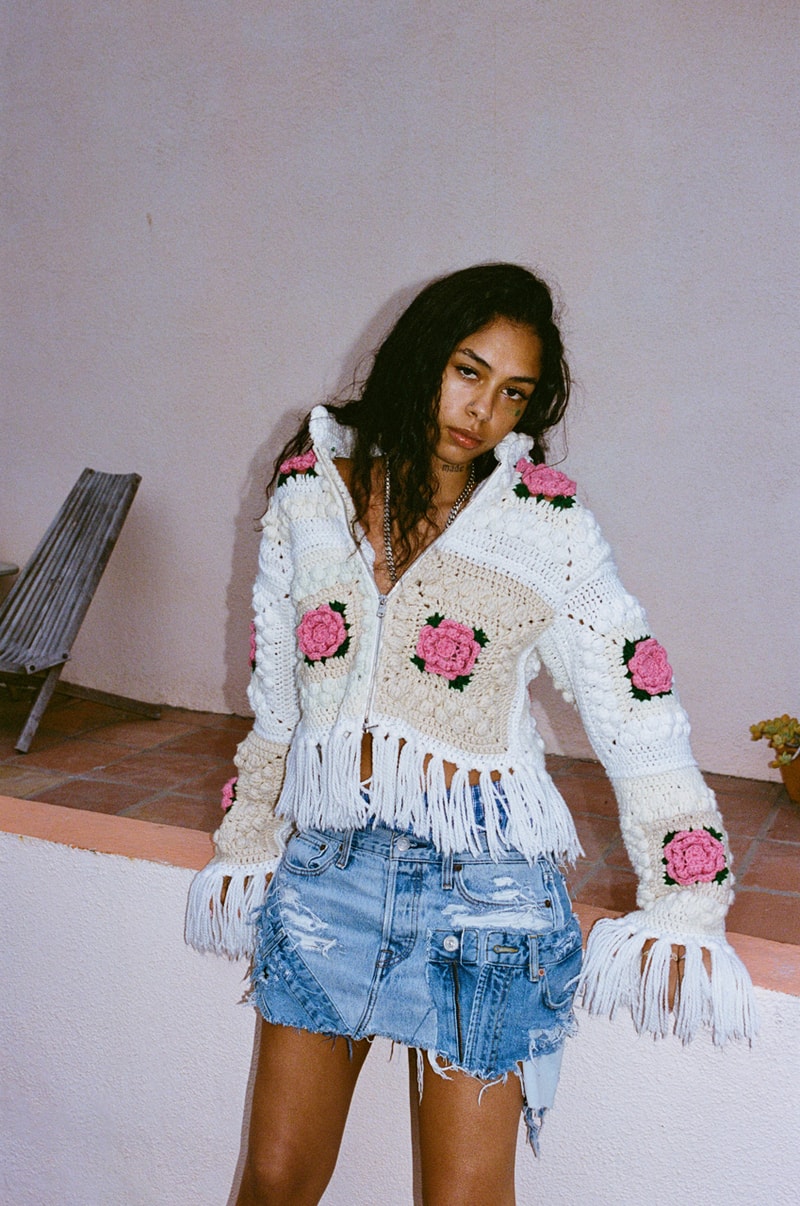 Nigel Xavier's Upcycled Knitwear Is a Maximalist's Dream