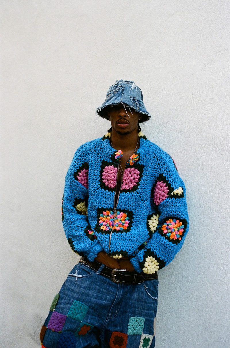 Nigel Xavier's Upcycled Knitwear Is a Maximalist's Dream