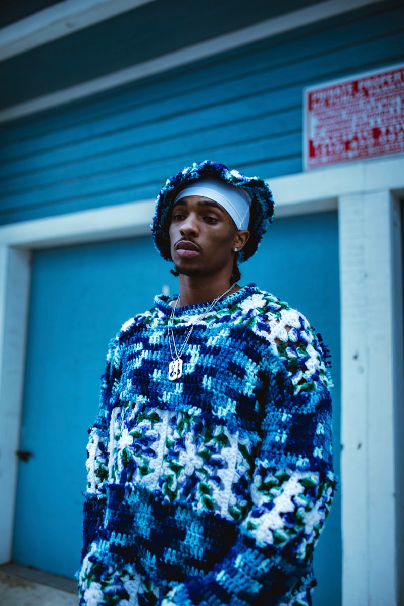 Nigel Xavier's Upcycled Knitwear Is a Maximalist's Dream