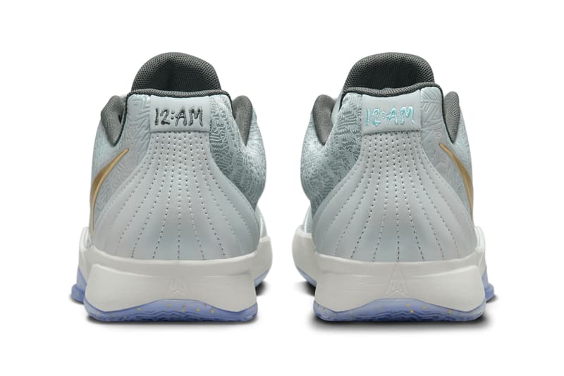 First Look at the Nike Ja 2 "Christmas" FV6070-002 Release Info Light Silver/Metallic Gold-Iron Grey december 2024 release info ja moran memphis grizzlies basketball nba pg point guard