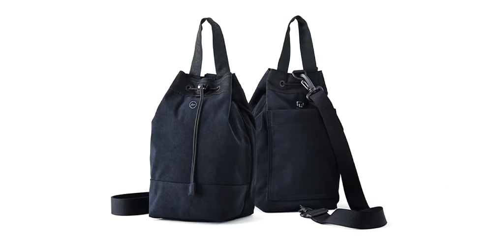 fragment design and RAMIDUS Drop Ultrasuede Bonsac Bag | Hypebeast