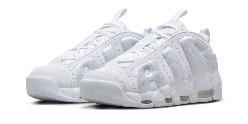 Nike Air More Uptempo Low "Triple White"