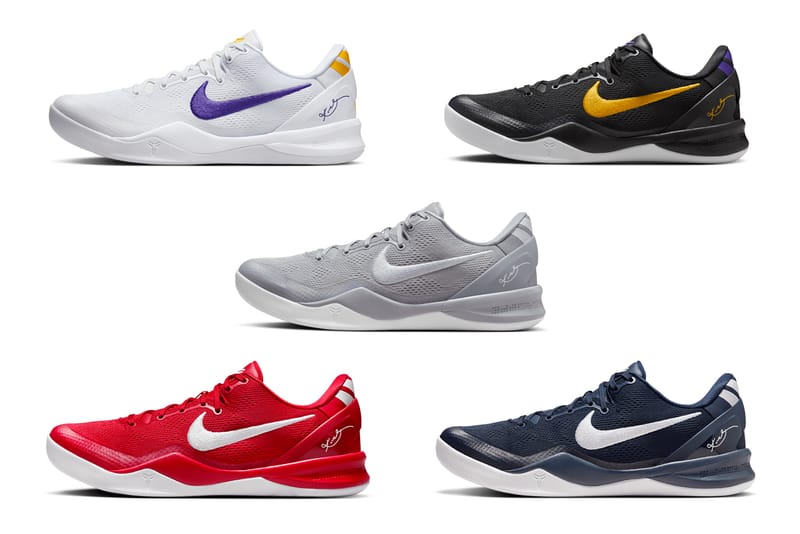 Official Images of Five Nike Kobe 8 Protros