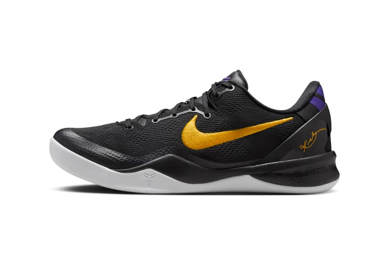 Nike Kobe 8 Protros Fall 2024 HF9550-100 Release Info date store list buying guide photos price Lakers Home Hollywood Nights Wolf Grey University Red College Navy HF9550-001 HF9550-002 HF9550-600 HF9550-400