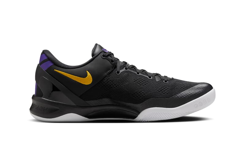 Nike Kobe 8 Protros Fall 2024 HF9550-100 Release Info date store list buying guide photos price Lakers Home Hollywood Nights Wolf Grey University Red College Navy HF9550-001 HF9550-002 HF9550-600 HF9550-400