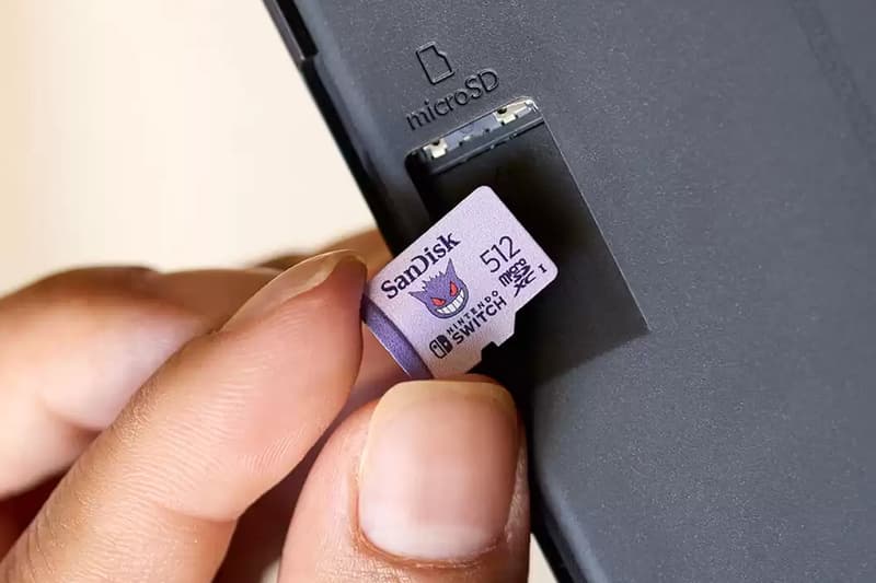 Pokémon SanDisk microSD Cards Release Info SDSQXAO-1T00-GN6ZK SDSQXAO-512G-GN6ZK SDSQXAO-256G-GN6ZK Pikachu 256 GB Gengar 512GB Snorlax 1TB gigabyte terabyte