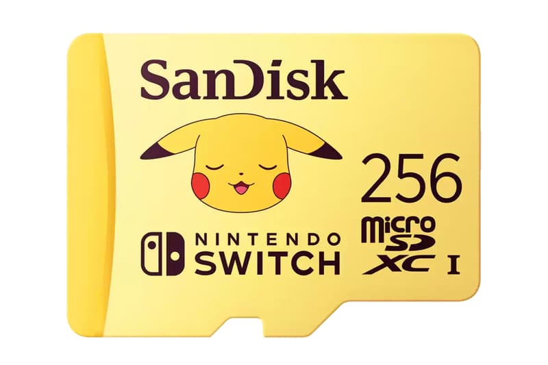 Pokémon SanDisk microSD Cards Release Info SDSQXAO-1T00-GN6ZK SDSQXAO-512G-GN6ZK SDSQXAO-256G-GN6ZK Pikachu 256 GB Gengar 512GB Snorlax 1TB gigabyte terabyte