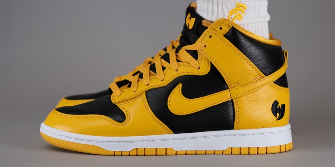 On-Foot Look at the Nike Dunk High "Wu-Tang"