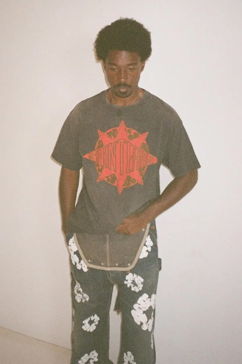 © SAINT M ×××××× Taps Denim Tears for "Saint Tears" FW24 Collab
