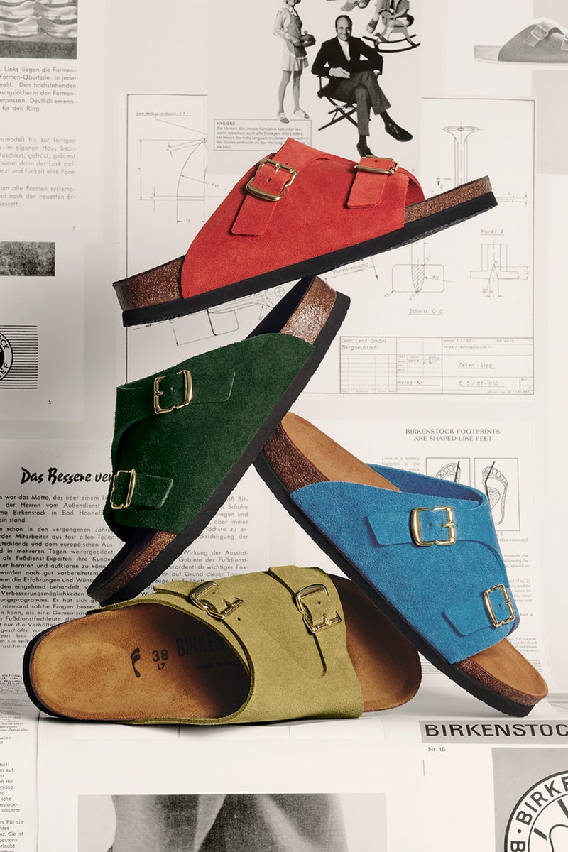 Birkenstock Readies Limited-Edition 60th Anniversary Zürich Sandal Collection
